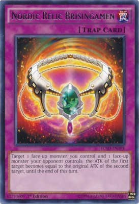 Nordic Relic Brisingamen - LC5D-EN198 - Rare - 1st Edition Near Mint Legendary C-image