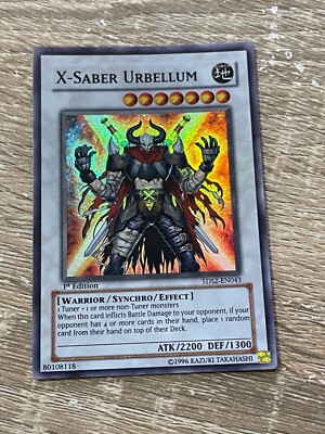 X-Saber Urbellum - 5DS2-EN043 - Super Rare - 1st Edition-image
