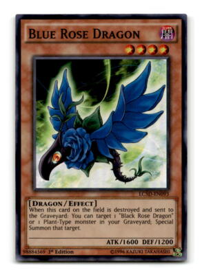 Blue Rose Dragon - LC5D-EN093 1st Edition Super Rare - YuGiOh-LP-image