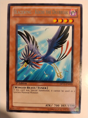 Yu-Gi-Oh! Yugioh TCG Blackwing - Kochi the Daybreak LC5D-EN130 Rare 1st Ed YGO-image