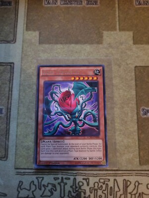 YUGIOH TCG ROSE TENTACLES LC5D-EN088 RARE 1ST EDITION -image