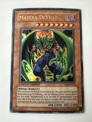 Mazera DeVille - TLM-ENSE3 - Ultra Rare - Limited Edition - (NM)-image