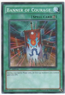 Banner of Courage - 5DS3-EN024 - Common - 1st Edition Near Mint Starter Deck: Du-image