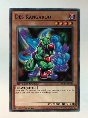 Yu-Gi-Oh! Speed Duel GX: Duel Academy Des Kangaroo SGX1-ENI06 NM/M-image