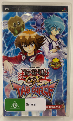 Yu-Gi-Oh! GX Tag Force 2 - PlayStation Portable (PSP) Complete With Manual-image