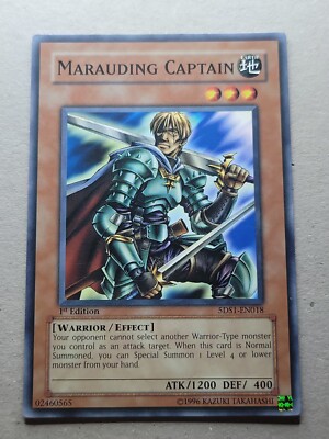 Marauding Captain - 5DS1-EN018 - 1st Edition - YuGiOh-LP -image