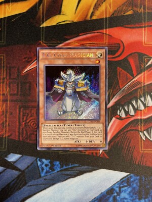 Yu-Gi-Oh! T.G. Cyber Magician LC5D-EN205 ** Secret Rare | 1st Edition | NM **-image