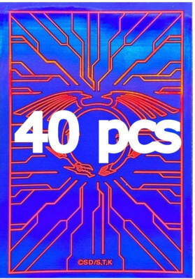 Yu-Gi-Oh! OCG Dragon Emblem Mark of the Dragon Official Sleeves 40 pcs 5D's-image