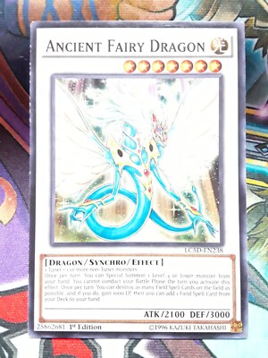 Yugioh Ancient Fairy Dragon Common LC5D-EN238 1st Ed Lightly Played-image
