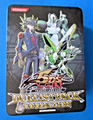 YuGiOh! 5D’s Duelist Pack Collection Tin Yusei Fudo (Black) KONAMI-image