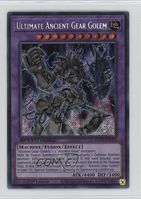 2022 Yu-Gi-Oh! Speed Duel GX: Academy Box Ultimate Ancient Gear Golem 06e0-image