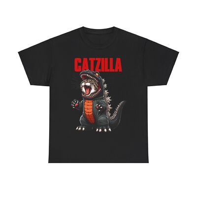 CATZILLA - Unisex Heavy Cotton Tee-image