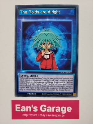 YuGiOh The Roids are Alright 1st Edition SGX2-ENS03 Speed Duel GX Midterm - MN-image