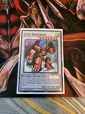 YUGIOH TCC JUNK BERSERKER LC5D-EN043 SUPER 1ST EDITION -image
