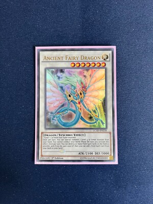 Yugioh! 1x Ancient Fairy Dragon, LC5D-EN238, Ultra Rare, 1st Edition, M/NM!-image