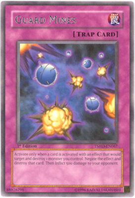 3 x Yu-Gi-Oh Card - TSHD-EN067 - GUARD MINES (rare) - NM-image