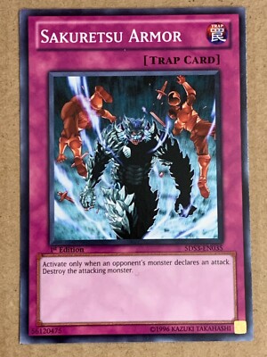 Yu-Gi-Oh Card 1st Edition Sakuretsu Armor 5DS3-EN035.-image