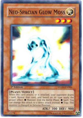 Neo-Spacian Glow Moss - STON-EN006 - Common - 1st Edition NM YuGiOh!  Booster Se-image