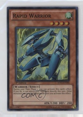 2010 Yu-Gi-Oh! 5D's Duelist Toolbox Starter Deck 1st Edition Rapid Warrior 0rq9-image