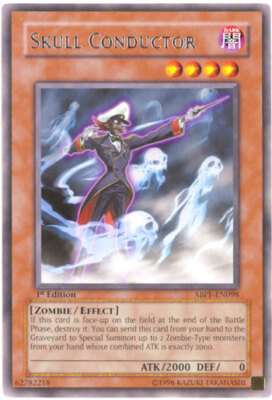 3 x Yu-Gi-Oh Card - ABPF-EN098 - SKULL CONDUCTOR (rare) - NM-image