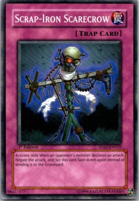 Yugioh Yu-Gi-Oh Scrap-Iron Scarecrow 5DS1-EN032 1st Edition Starter Deck: 5D's-image