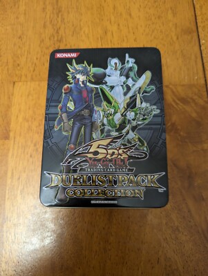 Yugioh 5ds Duelist Pack Collection EMPTY Collectible Tin Only-image