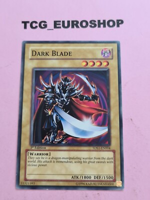 DARK BLADE●YUGIOH●SDS1●COMMON●2008●ENGLISH●1st EDITION●LP/NM #94-image