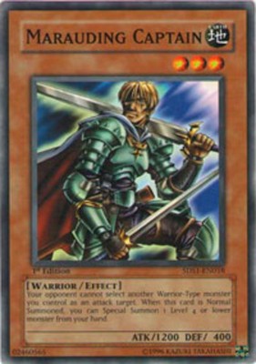 Yugioh! Marauding Captain - 5DS1-EN018 - Common - 1st Edition Near Mint -image