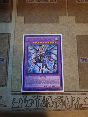 YUGIOH DRAGON KNIGHT DRACO-EQUISTE LC5D-EN028 RARE 1ST ED NM-image