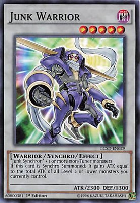 Yu-Gi-Oh! Legendary Collection 5D's Mega Pack Junk Warrior #LC5D-EN029 1st Ed-image