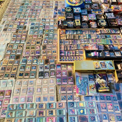 Yugioh collection HUGE lot - Cards, Keychains, Toys, Merch, Tins, Foils, 1st Eds-image