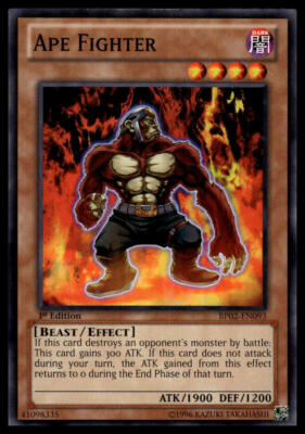 Yu-Gi-Oh! Video Game Promotional Cards #YDT1-EN001 Ape Fighter-image