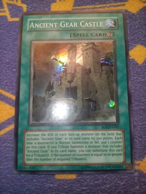 1x Ancient Gear Castle SOI-EN047 Super Rare VLP-image
