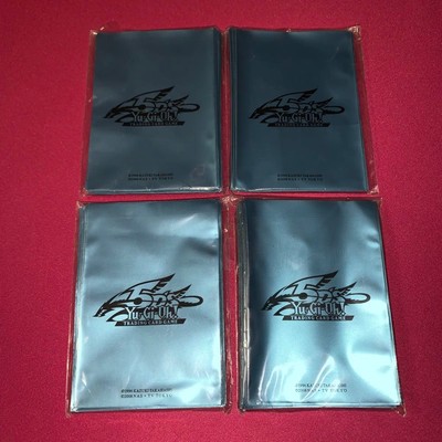 Yu Gi Oh Sleeve 5D s Light Blue tin  4 Pieces Protector Blue No.PY808-image