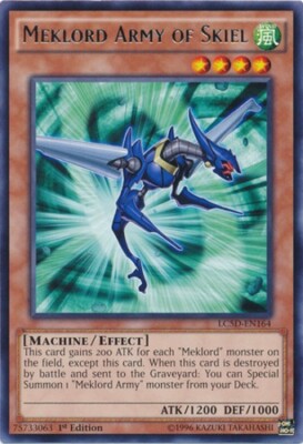 Meklord Army of Skiel - LC5D-EN164 - Rare - 1st Edition x1 - Near Mint-image