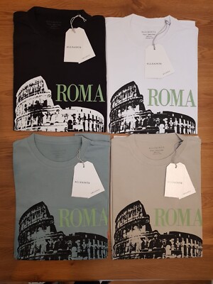 All Saints Organic Cotton  Roma Crew T-Shirt-image