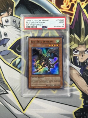 2008 Yu-Gi-Oh! Promo Red-Eyes Wyvern Gx Tag Force 3 PSA MINT 9-image