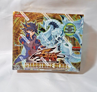 YUGIOH STARSTRIKE BLAST 5D'S 1ST EDITION Sealed BOOSTER BOX TCG HTF-image