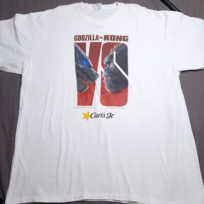 Godzilla vs Kong Carl's Jr Action Movie Promo Shirt XL-image