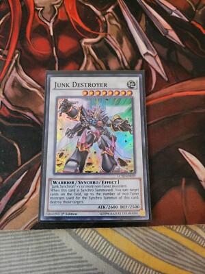 YUGIOH TCG JUNK DESTROYER LC5D-EN039 SUPER 1ST EDITION -image