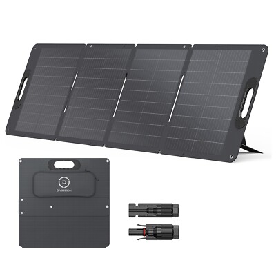 Dabbsson 120W Portable Solar Panel Foldable for Power station/Camping/Road Trip-image