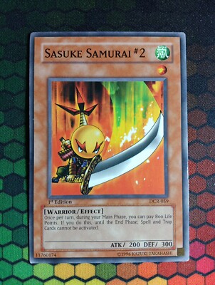 Yugioh Sasuke Samurai #4 RDS-EN016 - Ultimate Rare - 1st Edition-image