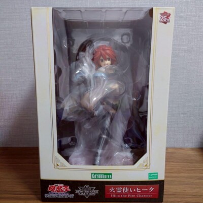 KOTOBUKIYA YU-GI-OH! CARD GAME Hiita the Fire Charmer Figure  1/7-image
