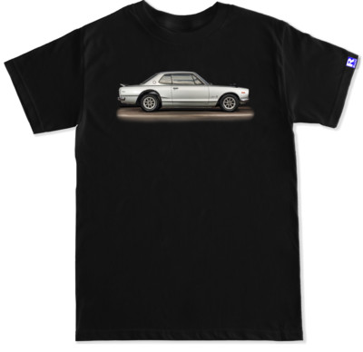 SKYLINE GTR Classic C10 R32 R33 R34 R35 Motor Swap Badge Turbo Godzilla T SHIRT-image
