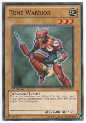 Tune Warrior - 5DS3-EN003 - Common - 1st Edition Near Mint Starter Deck: Duelist-image