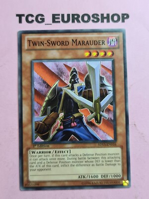 TWIN-SWORD MARAUDER ● YUGIOH ● 5DS3 ● COMMON ● ENGLISH ● 1st ED ● NM ● #137-image