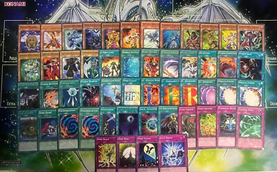 JADEN JUDAI YUKI ELEMENTAL HERO TEMPEST FLAME WINGMAN ELECTRUM YUGIOH GX DECK-image