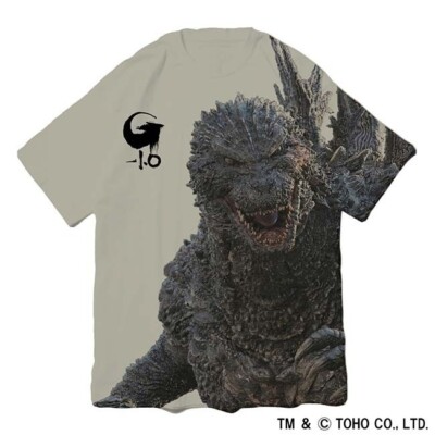 Godzilla (2023) T-shirt (DA) TOHO Godzilla Store Japanese Character Monster L-image