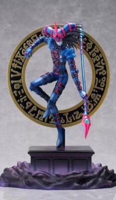 Yu-Gi-Oh! Card Game Monster Figure Collection Dark Magician of Chaos 1/7 JAPAN-image