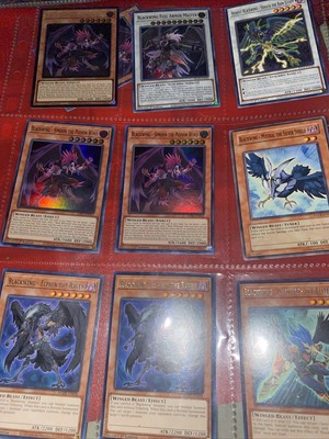 YuGiOh 5ds - Blackwings Set 2 Synchro 1 Playset  Of Simon Poison Wind Ect-image